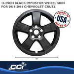 Coast2Coast Wheel Skins & Styled Wheel Covers IWCIMP375BLK product image 2