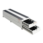 Weather Guard Bed Drawer, 49 in Length x 12-1/4 in Width x 12.2 Inch Height, 2 Drawers, 1 Compartment - 326-3