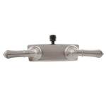 Dura Faucet Shower Control Valve, Classical Series, 2 Valve, 4 in Center Distance - DF-SA100C-SN