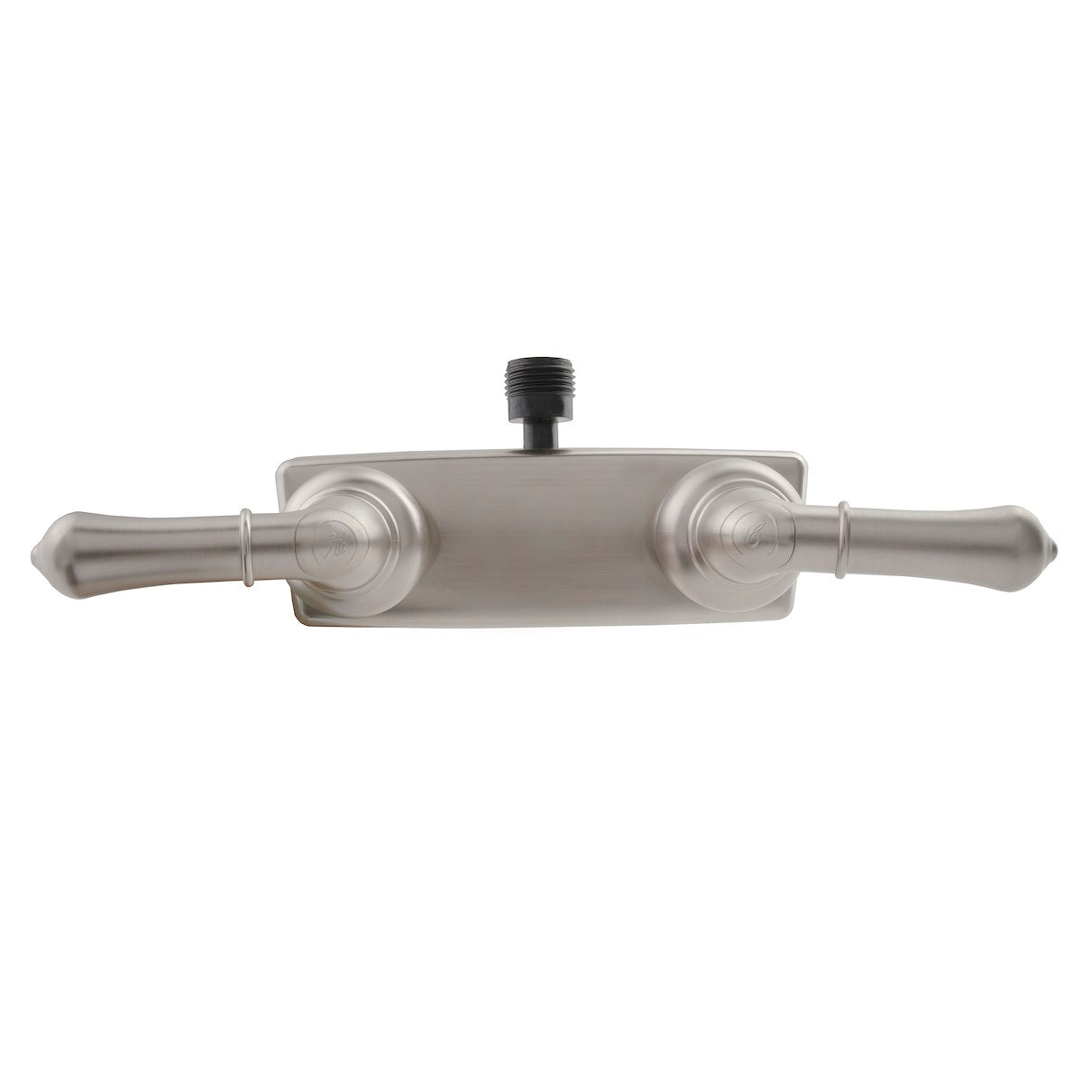 Dura Faucet Shower Control Valve, Classical Series, 2 Valve, 4 in Center Distance - DF-SA100C-SN