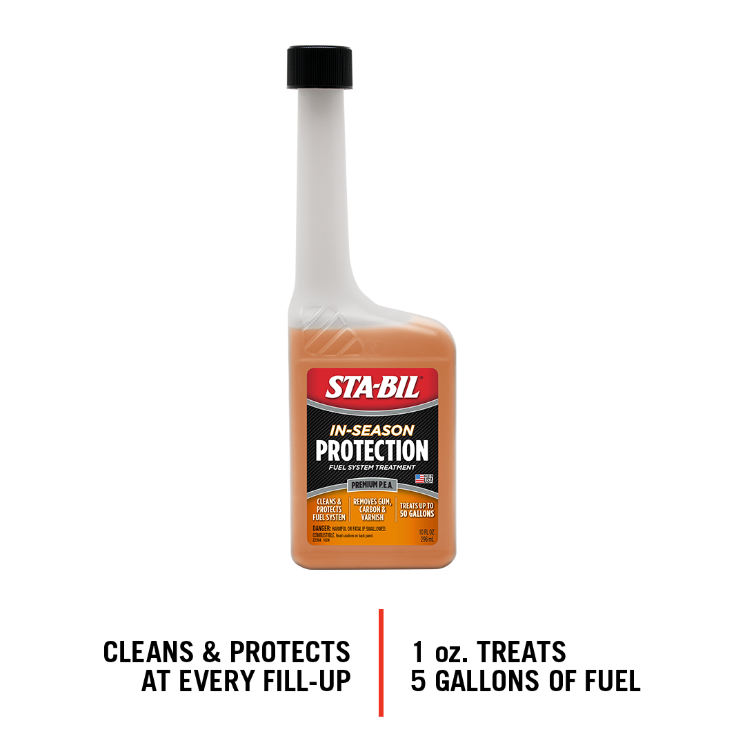 Sta-Bil Fuel Additive, Treats Up To 50 gal, 10 oz Bottle - 22264
