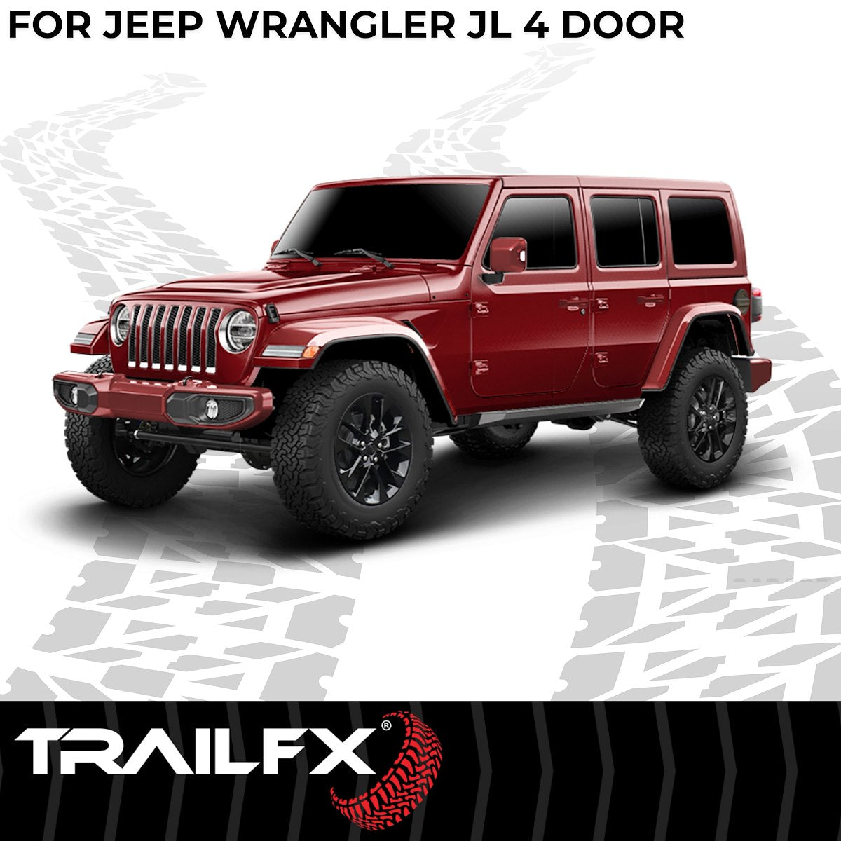 TrailFX Running Boards & Nerf Bars ORB003 product image 9