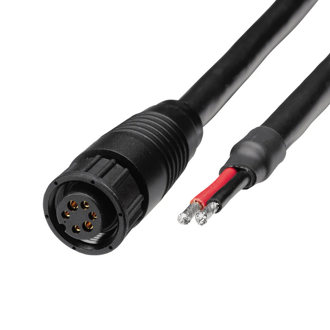 Humminbird Chart Plotter Power Cable, PC 13, 6-Pin Connector, 10 ft Length - 720110-1