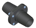 T-H Marine Scupper, Fits 1-1/8 in Marine Hose, Black - ILS-1200-DP