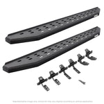 Go Rhino Running Board, RB20, Black Galvanized Steel - 69434680T
