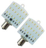 Valterra Multi Purpose Light Bulb - LED, Replacement For 1141/1156 Bulbs, LED Flat Bulb, Daylight/Bright White, Pack Of 2 - DG72532VP
