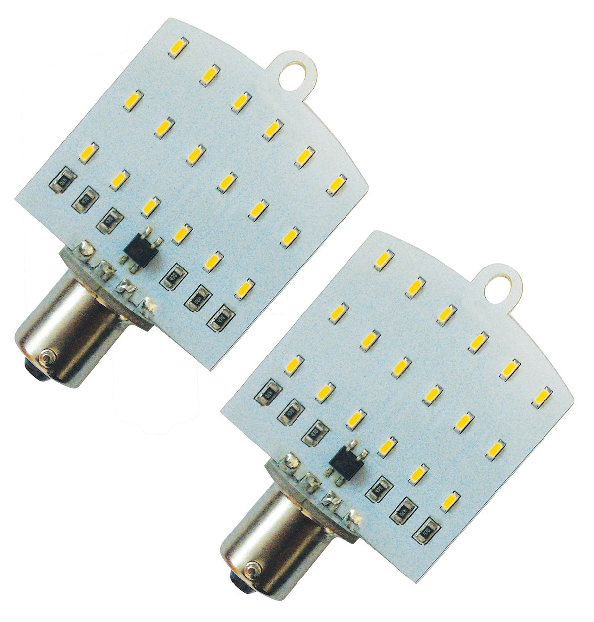Valterra Multi Purpose Light Bulb - LED, Replacement For 1141/1156 Bulbs, LED Flat Bulb, Daylight/Bright White, Pack Of 2 - DG72532VP