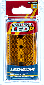 Optronics Clearance Light, MCL32 SERIES, LED, 4 in Length x 2 in Width x 1 in Depth - MCL32ABS
