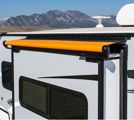 Carefree RV Awning, Roof Size Range 151 in To 156 in, Flange Size Range 156 in To 161 in, 160 in Fabric Width - HI1566262TR
