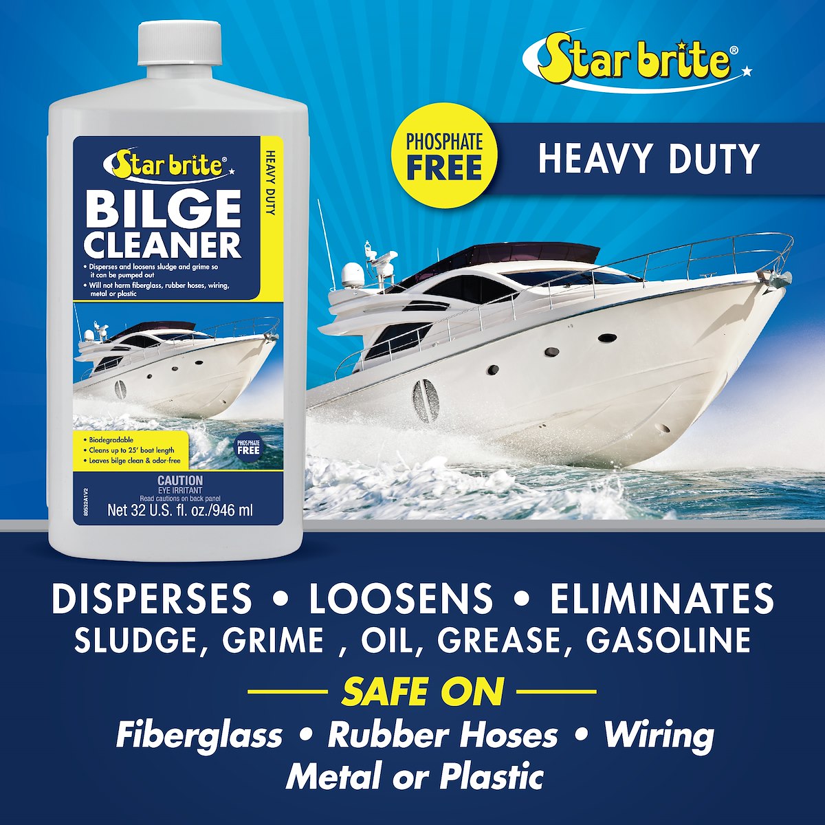 Star Brite Bilge Cleaner, 32 oz Bottle - 080532PW