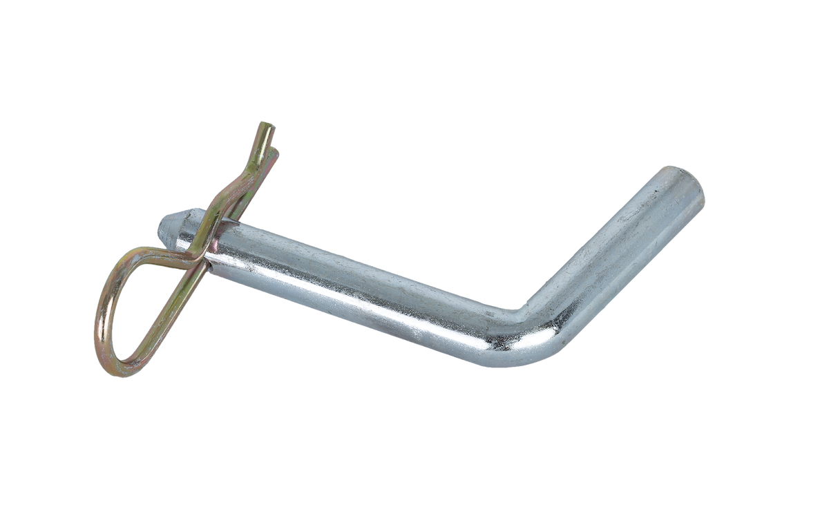 JR Products Trailer Hitch Pin, 1/2 in Diameter, 2-3/8 in Usable Length, Chrome Plated - 01144