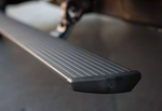 AMP Research Running Board, Textured Powder Coated, Black, Die Cast Aluminum - 76147-01A
