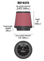 K&N Air Filter Elements RU-5173 product image 4