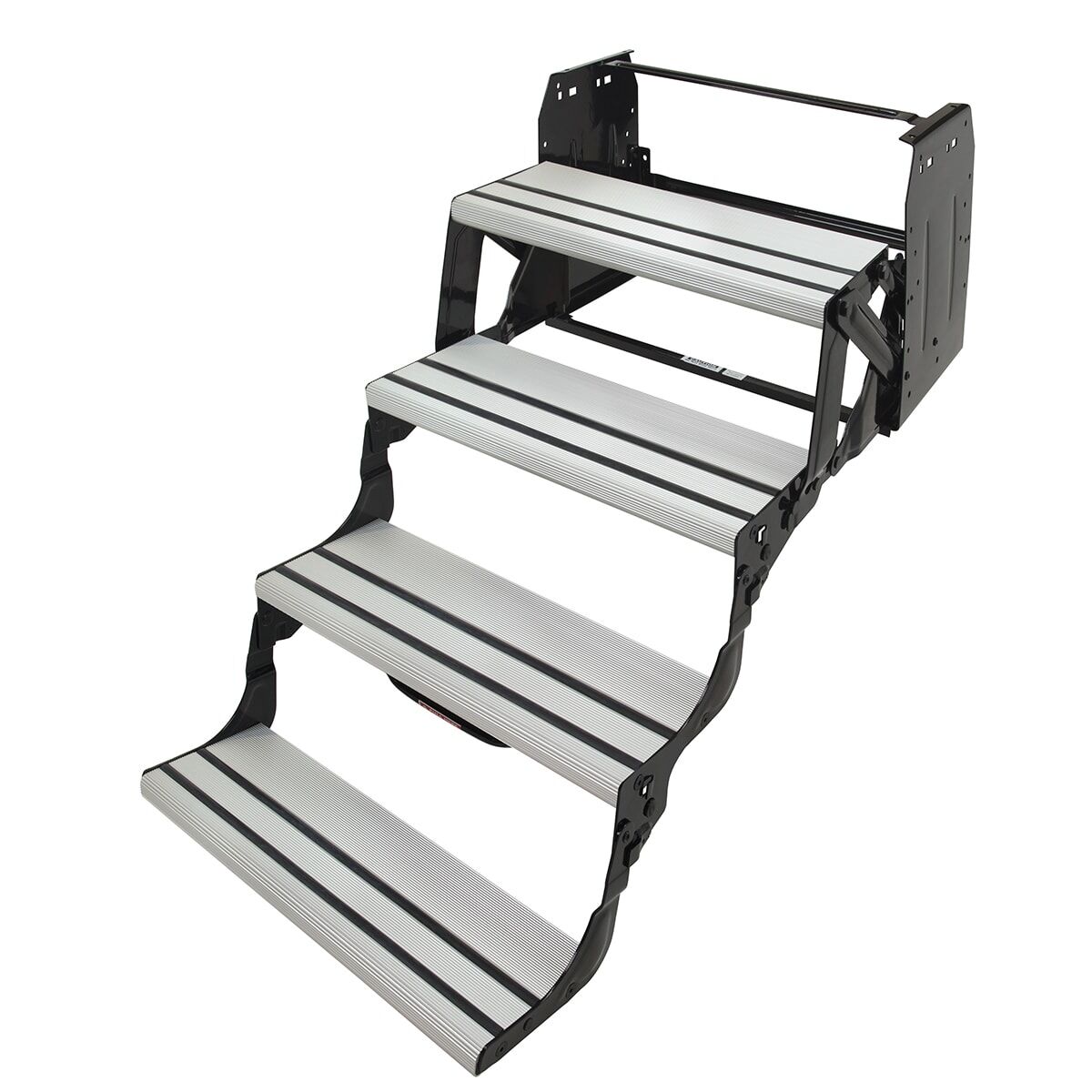 Lippert Entry Step, 4 Manual Folding Step, 24 in Width x 8-1/2 in Depth, With 8 in Rise - 432698
