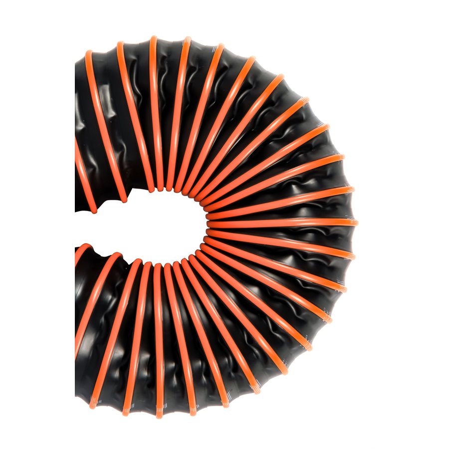 Camco Sewer Hose, 15 ft Extended Length, 3 in Diameter, Black Hose - 39861
