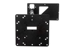 MOR/ryde TV Mount, 11-1/4 in Width x 3.28 in Depth x 11 in Height, 50 lb Capacity, Black - TV1-122H