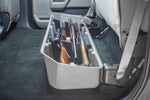 Du-Ha Under Seat Storage Unit, 2 Compartments, 13-1/4 in Length x 55 in Width x 9 in Height, Black - 20110