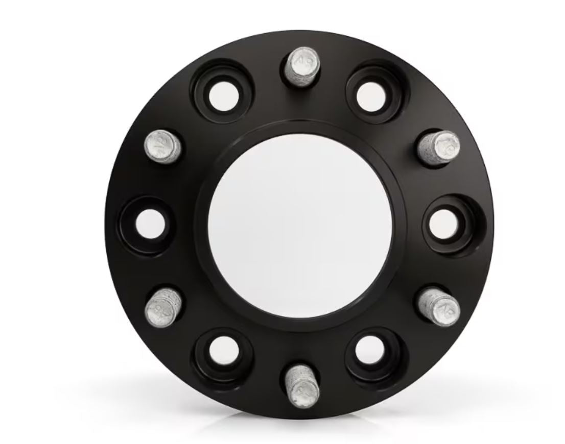 Spidertrax Wheel Spacer, 6 x 139.7 Millimeter/6 x 5.50 in Bolt Pattern, 31.75 Millimeter/1-1/4 in Thickness, Anodized Black, Set Of 2 - WHS036K