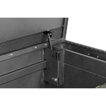 Weather Guard Tool Box, Textured Matte Black, Aluminum, 27-1/2 in Length x 72 in Width x 18-1/2 in Height - 117-52-04