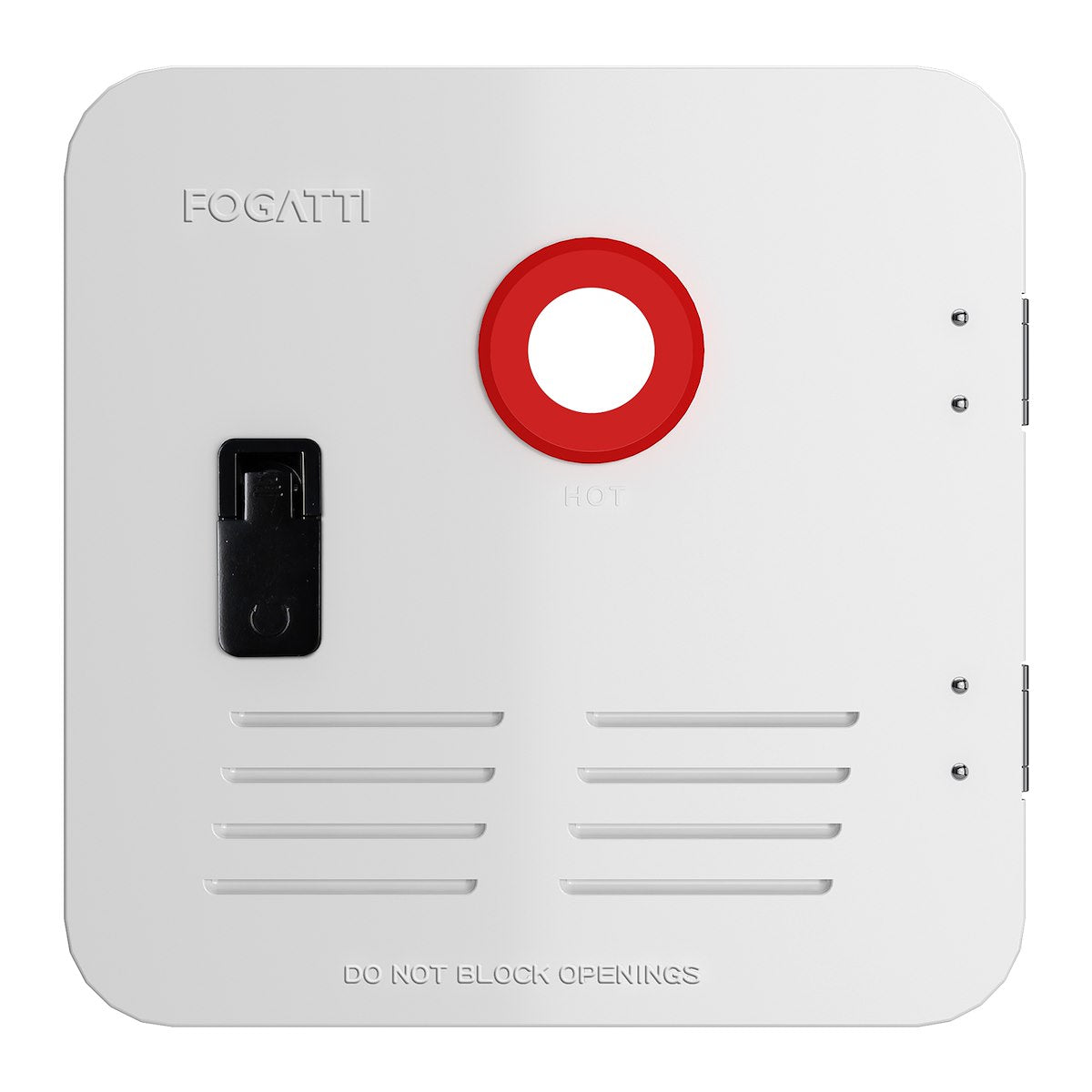 Fogatti Water Heater Access Door, 15 in Length x 15 in Width, White - FSWD-1515/WHITE