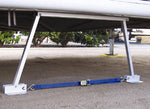 Valterra Trailer Stabilizer Jack Stand, Adjustable For 14 in To 28 in Frame Clearance, Steel - 020106