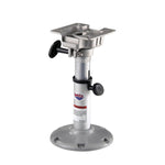 Attwood Marine Boat Seat Pedestal, LakeSport 238 Series, 14 in To 20 in Adjustable Height Post, 2-3/8 in Diameter Post - 2385400