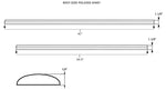 Coast2Coast Body Side Moldings CCISM607 product image 2