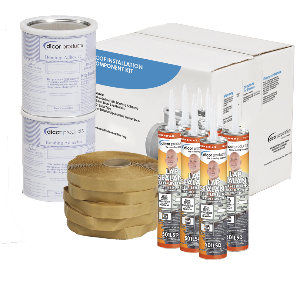 Dicor Corp. Roof Installation Kit - 401CK-D