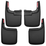 Husky Liners Mud Flap, Contoured, Black, Set of 4 - 58466