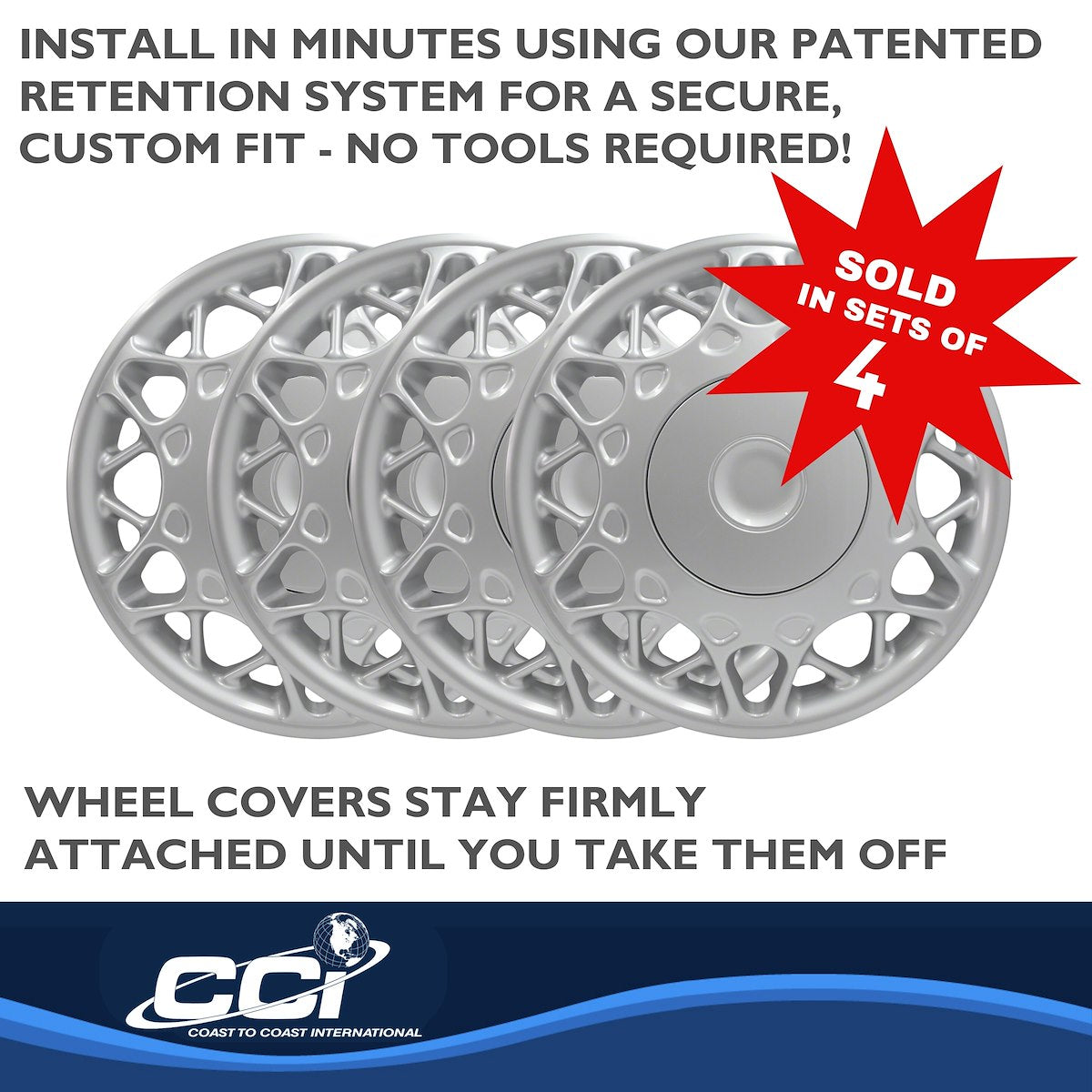 Coast2Coast Universal Wheel Covers IWC44115S product image 4