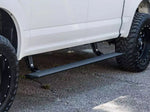 AMP Research Running Board, Textured Powder Coated, Black, Die Cast Aluminum - 75104-01A