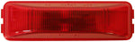 Peterson Manufacturing Clearance Light, Incandescent, 3.91 in Length x 1.20 in Width x 0.84 in Height, Red Lens - V154R