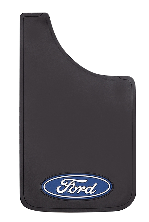 Plasticolor Mud Flap, Easy-Fit Series, Black, Set Of 2 - 000539R01