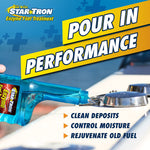 Star Brite Fuel Additive, Treats Up To 512 gal, 32 oz Bottle - 093032