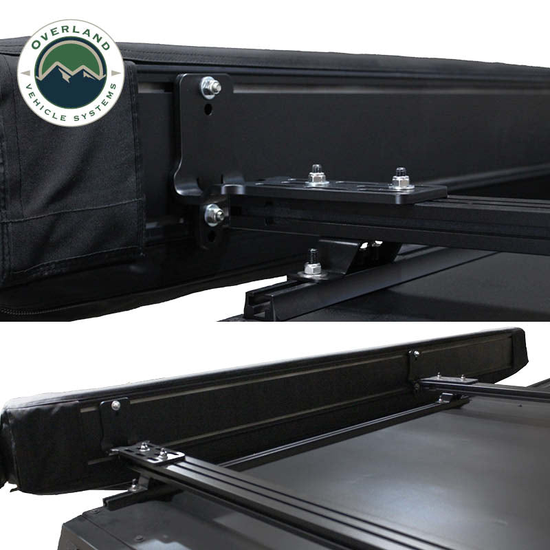Overland Vehicle Systems Awning, 20 ft Length x 13 ft Width, Black Weather Cover - 19690002