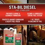 Sta-Bil Fuel Additive, Treats Up To 320 gal, 32 oz Bottle - 22254