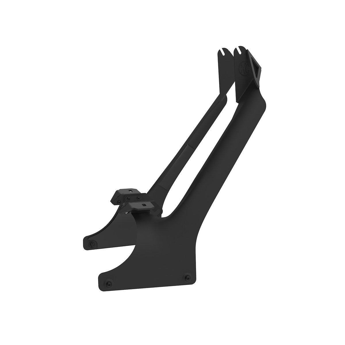 KC HiLiTES Light Bar Mounting Kit, To Mount 50 in Light Bar, Black, Steel - 7328