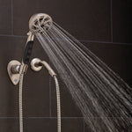 Oxygenics/ ETL Shower Head, Hand Held With 72 in Hose, With 5 Function Spray Settings, 3-3/4 in Outer Diameter - 92489