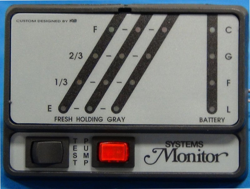 American Technology Tank Monitor System Panel, LED Display, 5 in Width x 3-1/2 in Height, White - K21