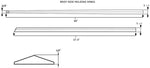 Coast2Coast Body Side Moldings CCISM602 product image 2