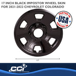Coast2Coast Wheel Skins & Styled Wheel Covers IMP102BLK product image 2