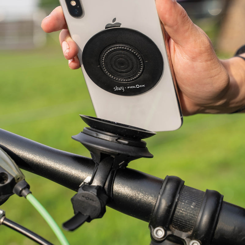 Silwy Magnetic Cell Phone Mount, 360 degree Rotatable, Black - SYFI-SHFF-MVP
