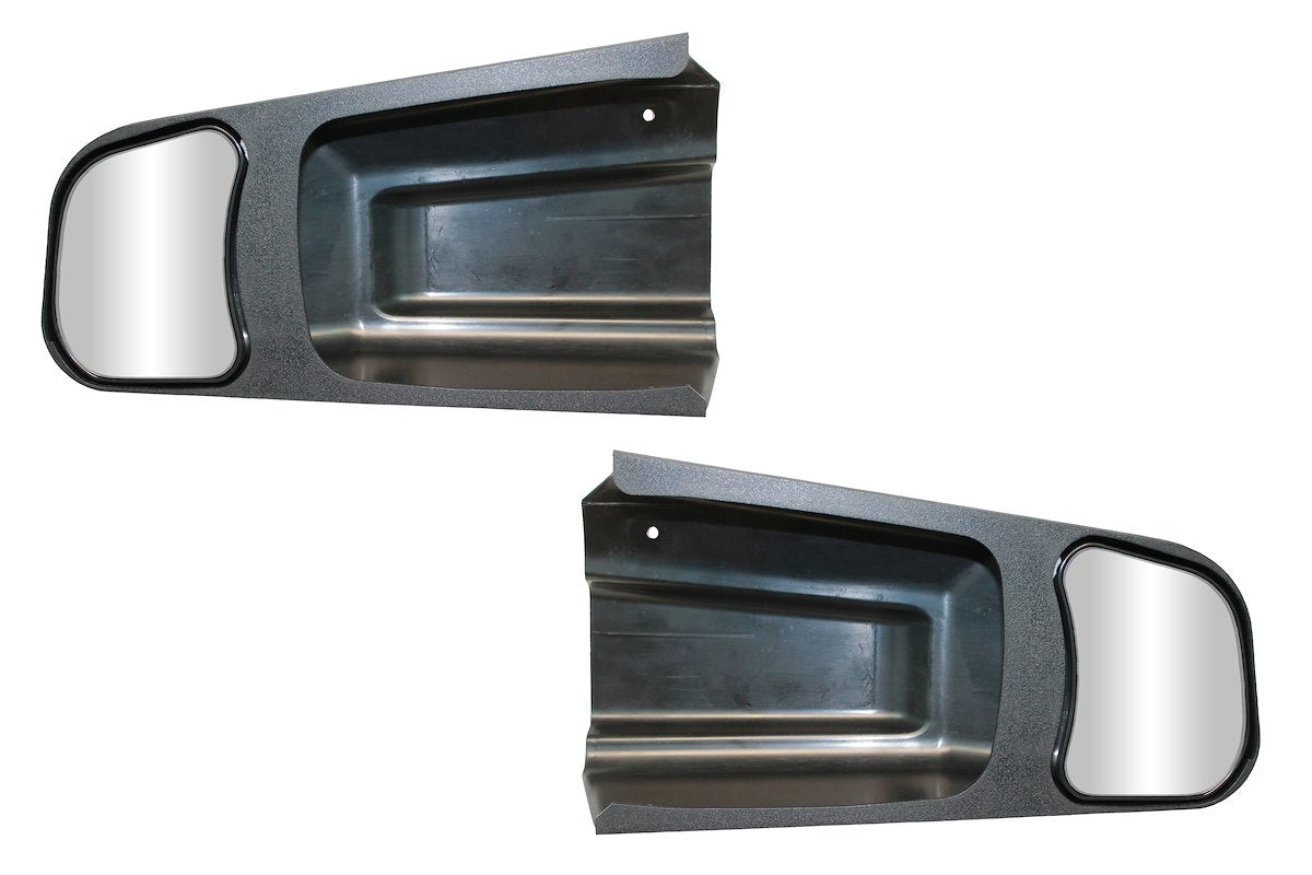 CIPA USA Exterior Towing Mirror, Black, Set Of 2 - 11450