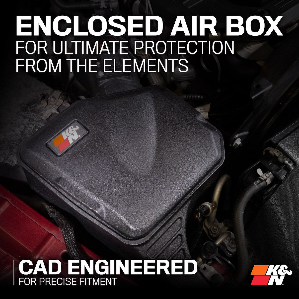 K&N Air Cleaner Assemblies and Air Intake Kits 63-1592 product image 4