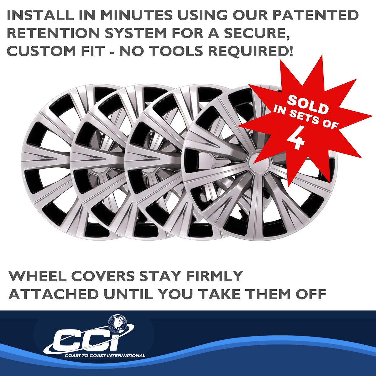 Coast2Coast Universal Wheel Covers IWC53016SC product image 5