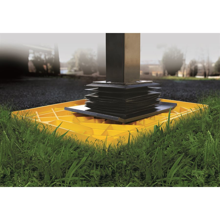Camco Trailer Stabilizer Jack Stand Pad, 14 in x 11.7 in, Set Of 2 - 44541