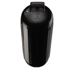Polyform Boat Fender, G-Series, G-5 Black, 8.8 in Diameter x 26.8 in Length For 25 ft To 35 ft Boat - 49-941-328