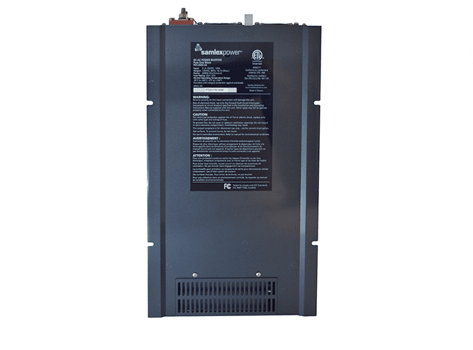Samlex America Power Inverter, PST Series, Inverts 12 V DC To 120 V AC, 2000 Watt - PST-2000-12