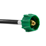 Camco Propane Hose, Type 1 ACME Nut x 1/4 in Inverted Male Flare, 24 in Length - 59153