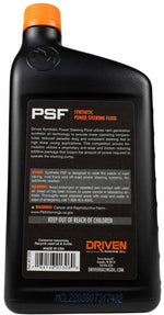 Driven Racing Oil Power Steering Fluid, 1 qt Bottle - 01306